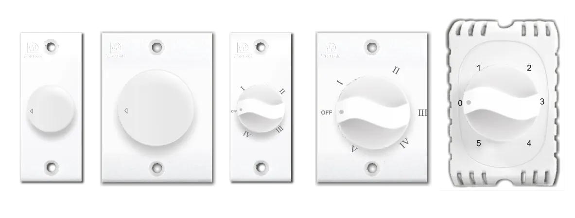 Dimmers & Fan Regulators